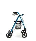 Rollator vermeiren Eco plus lichtgewicht blauw, Ophalen of Verzenden, Nieuw