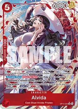 One Piece TCG - Alvida (OP15-003) (V.2) (Losse Kaarten), Hobby en Vrije tijd, Verzamelkaartspellen | Overige, Verzenden, Zo goed als nieuw