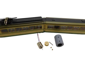 micromotor HR009F motor ombouwset voor Roco tram, Overige merken, Gelijkstroom, Verzenden, Overige typen