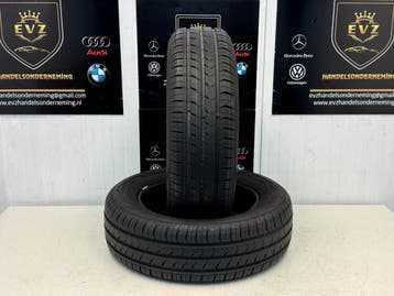 2 stuks 185/65R15 inch Fortuna Ecoplus HP Dot 2x 0824, Gebruikt, 15 inch, 185 mm, Band(en)