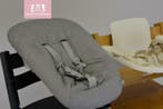 Stokke Tripp Trapp newborn babyset tray tuigje beugel leer, Kinderen en Baby's, Kinderstoelen, Verzenden, Zo goed als nieuw, Meegroeistoel
