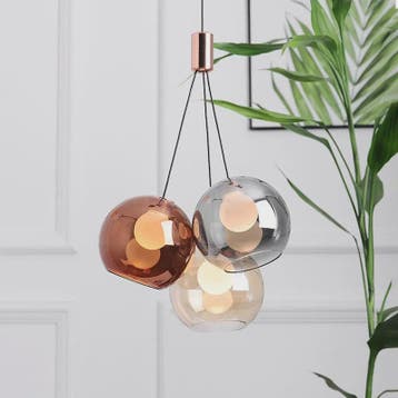 Moderne Bubble Glas Hanglamp - Stijlvolle Plafondlamp voor E, Huis en Inrichting, Verzenden, Nieuw