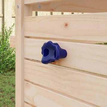 vidaXL Klimgreep 12 st Blauw 100 x 67 x 43 mm PP, Verzenden, Nieuw