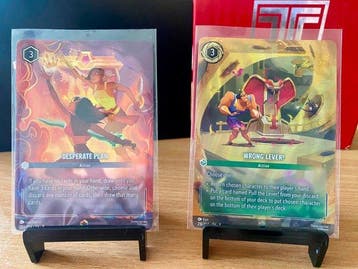 Disney - 2 Card - Disney Lorcana - Action Full art, Original, Nieuw