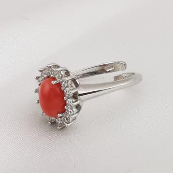 Koraal - Argento 925 - Ring