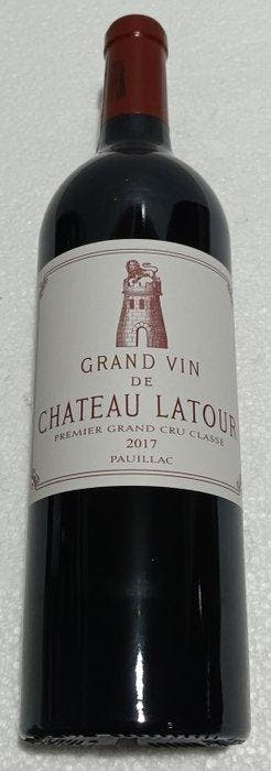 2017 Chateau Latour - Pauillac 1er Grand Cru Classé - 1 Fles, Verzamelen, Wijnen