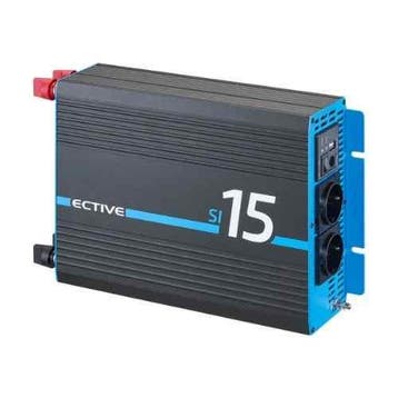 Omvormer zuivere sinus 12V/24V-230V - Ective SI - SI 15, 12V, Ophalen of Verzenden, Nieuw
