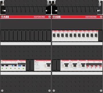 ABB Hafonorm PV-EV-WP-Groepenkast | HS 40A - 4 x ALS 63A, Ophalen of Verzenden, Nieuw, Groepenkast