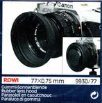 Rowi Rubber Lens Hood 77×0,75mm (9930/77) (Nieuw), Verzenden, Nieuw