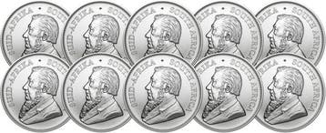 10 troy ounce - Zilver .999 - Krugerrand 2026 - 311 gram -