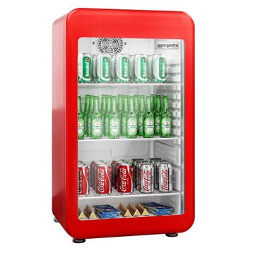 GGM Gastro | Mini displaykoelkast - 495mm - 113 liter - met, Witgoed en Apparatuur, Koelkasten en IJskasten, Verzenden, Nieuw