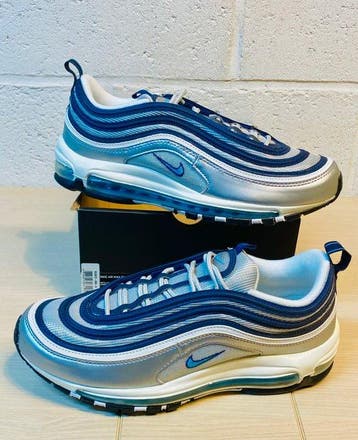 Nike - AM97 Metallic Silver P44 - Sneakers - Maat: EU 44 -, Nieuw