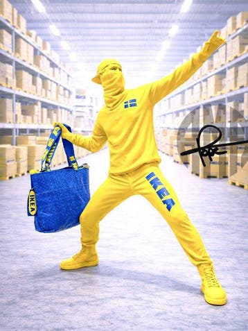 AMA • Pope (1985) - Ikea or Nothing - BANKSY & IKEA