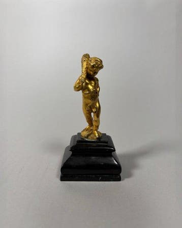 sculptuur, Hercule enfant, XVIIeme siecle - 10.5 cm -, Antiek en Kunst