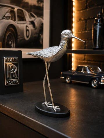 sculptuur, Bird with Hidden Storage Compartment - 28 cm -