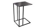 Moderne bijzettafel SLIM LINE 65cm antraciet zwart marmer, Huis en Inrichting, Tafels | Sidetables, Ophalen of Verzenden, Nieuw