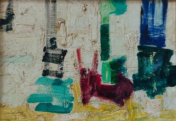 Jean Esteve-Silly (1912-1978) - Composition abstraite aux