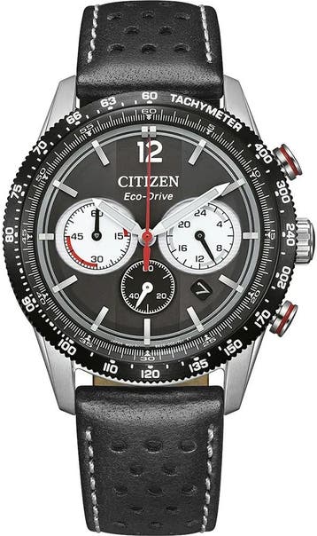 Citizen CA4717-06E Chrono Eco-Drive horloge 40 mm, Staal, Verzenden, Nieuw, Polshorloge
