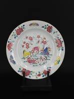 Bord - Porselein - Zeldzaam - Yongzheng - paard