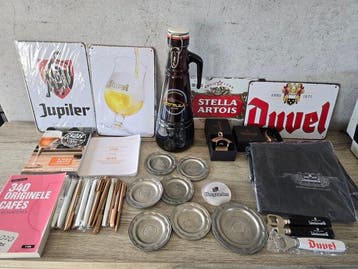 Themacollectie - biermerchandise , promotiemateriaal -, Antiek en Kunst