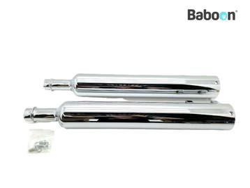 Uitlaatdemperset Origineel Harley-Davidson FLHS Electra, Verzenden, Gebruikt