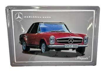 Mercedes Pagode reclamebord, Ophalen of Verzenden, Nieuw