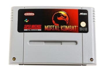 Mortal Kombat [Super Nintendo], Ophalen of Verzenden, Zo goed als nieuw