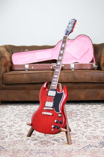 Epiphone 1961 Les Paul SG Standard | Aged Sixties Cherry, Muziek en Instrumenten, Snaarinstrumenten | Gitaren | Elektrisch, Nieuw