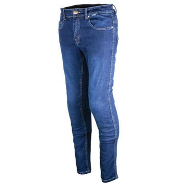 GMS Rattle Motorjeans - Blauw / W30/L36, Ophalen of Verzenden, Nieuw met kaartje