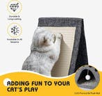 Kattenmand - Kattenbed - 48x35x29 cm - Grijs - Nobleza, Verzenden, Zo goed als nieuw