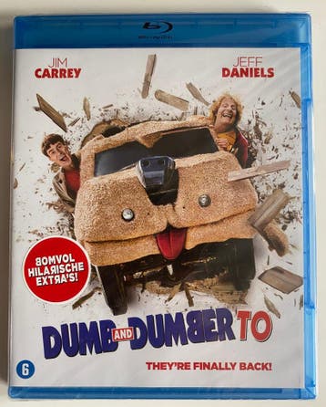 DUMB AND DUMBER TO (IN SEAL) (BLURAY), Cd's en Dvd's, Verzenden, Gebruikt