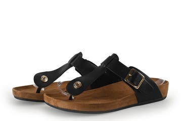 Graceland Slippers in maat 39 Zwart, Slippers, Verzenden, Zwart, Zo goed als nieuw