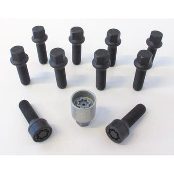 H&R Wielboutenset bolkonisch R14 M14x1.50 - Lengte 60mm - Zw, Verzenden, Nieuw