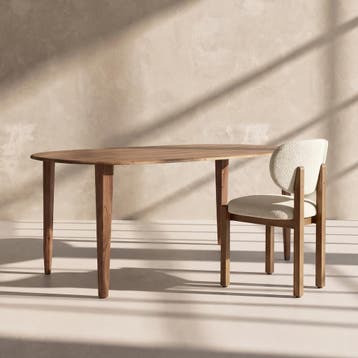 *WOONWINKEL* Ovale Eettafel Acacia Hout Naturel 200 Cm, Verzenden, Nieuw