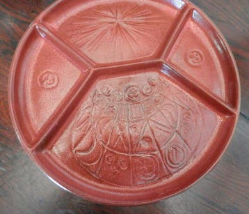 Waku (West Germany Pottery) - Eetservies (8) - Steengoed -