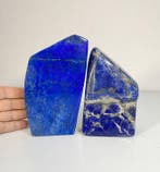 Duo van diepblauwe lapis lazuli vrijvormen Vrije vorm -