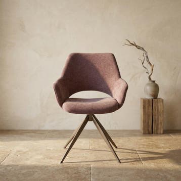 Draaibare eetkamerstoel Daisy Paars, Huis en Inrichting, Stoelen, Ophalen of Verzenden, Nieuw