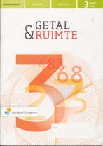 Getal en Ruimte 12e editie Leerwerkboek 3 HAVO/VWO, Boeken, Schoolboeken, Verzenden, Nieuw