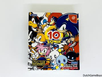 Sega Dreamcast - Sonic 10th Anniversary - Birthday Pack - Ne, Spelcomputers en Games, Verzenden, Gebruikt