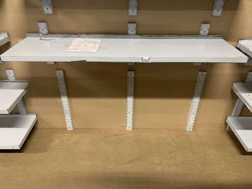 RVS Wandschap schap 160 x 40 cm Horeca, Ophalen of Verzenden, Nieuw zonder verpakking