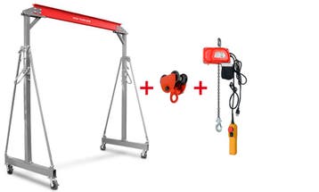 Portaalkraan 1T + kettingtakel en loopkat MW Tools, Ophalen of Verzenden, Nieuw