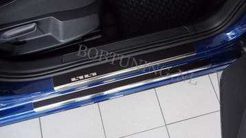 Carbon rvs instaplijsten Volkswagen Caddy 2004-2020, Ophalen of Verzenden, Nieuw
