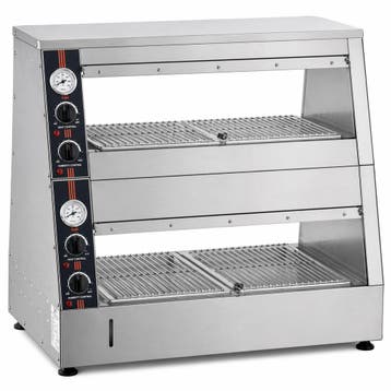 Makfry Warmhoudvitrine | Hot Display HD4 | RVS | Cap. 20KG |, Ophalen of Verzenden, Nieuw in verpakking