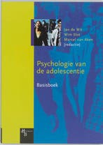 Psychologie van de adolescentie Basisboek druk 9789055742103, Boeken, Zo goed als nieuw