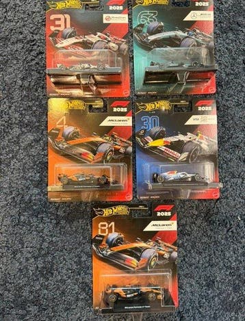Hot Wheels 1:64 - Modelauto (5), Nieuw
