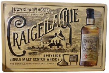 Craigellachie reclamebord, Verzamelen, Ophalen of Verzenden, Nieuw