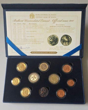 Malta. Year Set (BU) 2011 (Zonder minimumprijs)