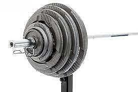 Olympische Halterset Gietijzer 100kg + 180cm Halterstang, Ophalen of Verzenden, Nieuw
