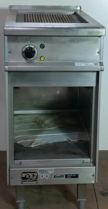 Occasion Krefft enkele elektrische bakplaat (ribbel), Ophalen, Gebruikt, Ovens, Magnetrons en Steamers