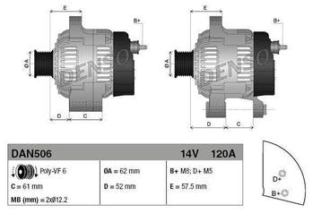 Dynamo / Alternator OPEL SIGNUM (1.9 CDTI), Ophalen of Verzenden, Nieuw